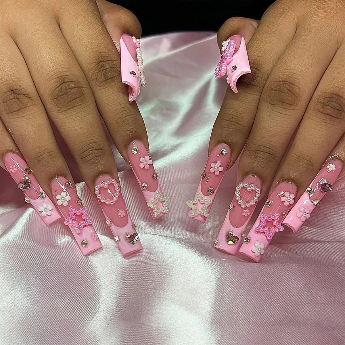 Rainy Roses Press On Nails - Image 13