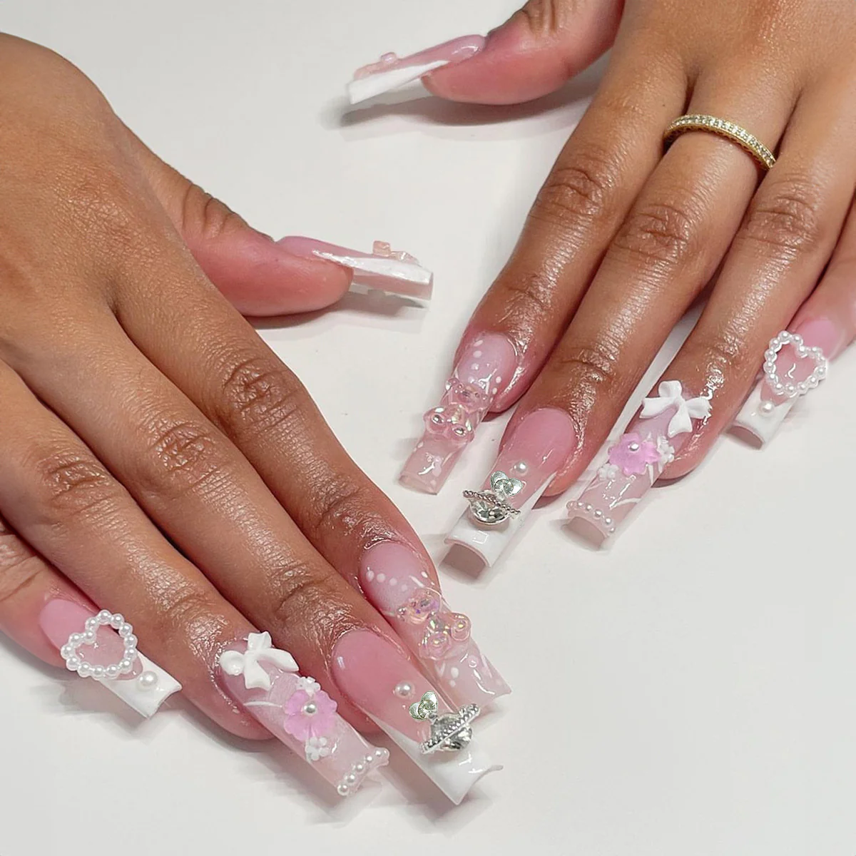 Rainy Roses Press On Nails - Image 51